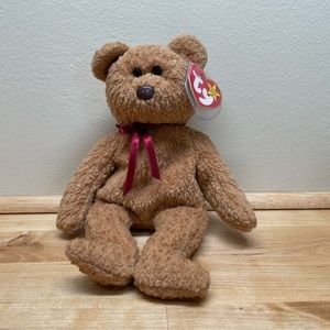 Beanie babies curly the bear